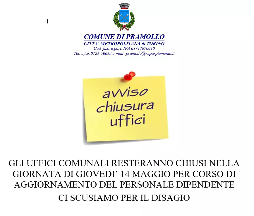 Chiusura Uffici